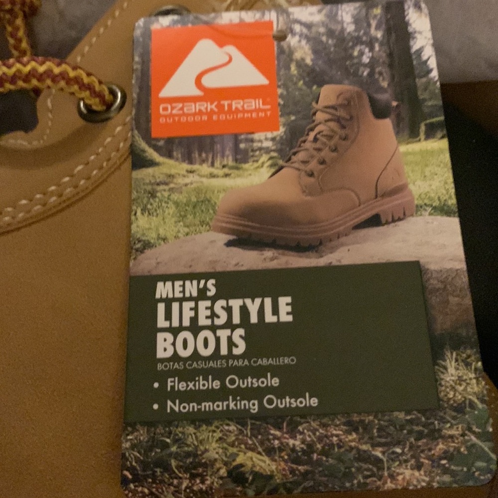 Men’s Lifestyle Boots Ozark Trail Troy II Size 10 Color Wheat - Picture 3 of 4